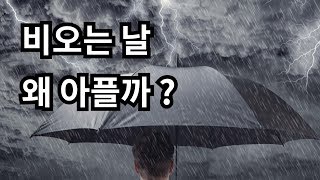 흐리고 비오는 날 관절이 아픈 4가지 이유