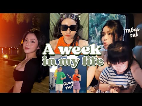 Weekly Vlog: 1 Week of Productivity, Acne Squeezing, TVC Filming... | Quynh Thi |