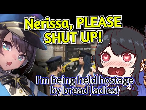 Subaru Yells at Nerissa to SHUT UP While Rescuing Her from the Bakery Crew [HoloGTA Day 2]