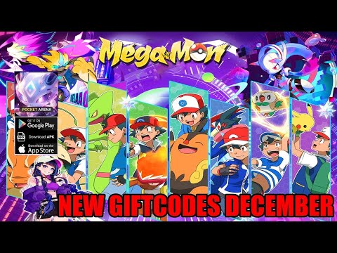 Pocket Arena: Next Gen New Giftcodes December - Megamon Asia New Code