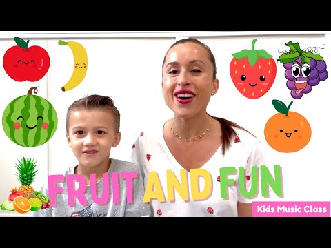 Miss Jolie Morning Show - FRUIT and FUN ! For babies, toddlers, preschool, and kindergarten