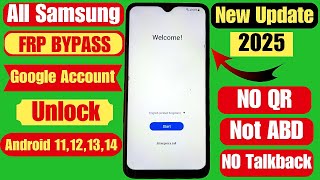 New Method - All Samsung FRP Bypass 2024 Android 11-12-13-14 || No Code *#0*# - No Need TalkBack