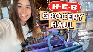 HEB HEALTHY GROCERY HAUL🛒 Austin, TX