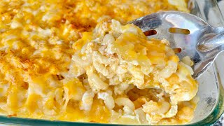 Old Fashioned Baked Macaroni & Cheese - Southern Mac & Cheese Recipe - Ellen’s Thanksgiving Series 🧀