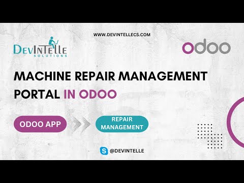 Machine Repair Management Portal  in Odoo