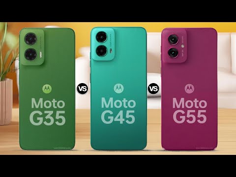 Motorola moto G35 VS Motorola moto G45 VS Motorola moto G55