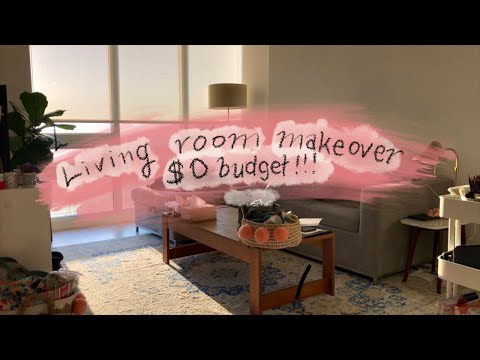 SMALL RENTAL LIVING ROOM MAKEOVER - Easy, Cosy, and Budget-Friendly!