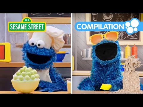 Sesame Street: Summer Party Recipes! Ice Pops, Fruit Salads & MORE! | Cookie Monster's Foodie Truck