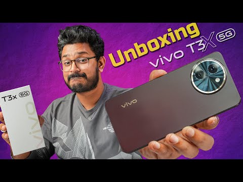 vivo T3x Unboxing in in ಕನ್ನಡ⚡Snapdragon 6 gen 1, FHD+120Hz, 50MP Camera, 8MP Selfie, 6000mAh+44W