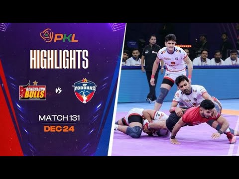 Match Highlights: Bengaluru Bulls vs UP Yoddhas | December 24 | PKL Season 11