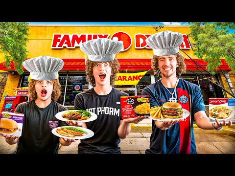 WE MADE FAMILY DOLLAR FOOD GOURMET CHALLENGE!