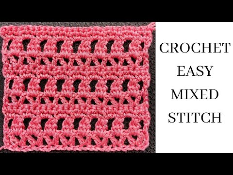 Crochet Mixed Stitch