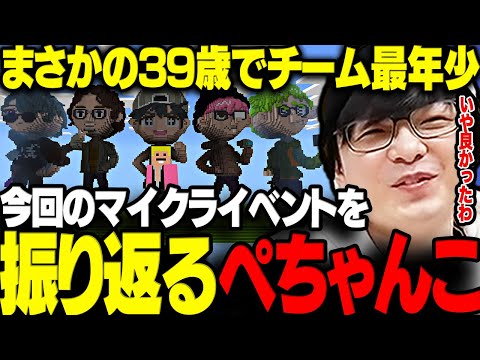 【マイクラ】今回のマイクライベントの振り返りや裏で頑張っていたドンさんについて語るペーさん【三人称/ドンピシャ/ぺちゃんこ/鉄塔/カズクラ/まぐにぃ/ぼんじゅうる/マイクラバーサス/切り抜き】