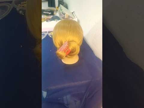 #bridalhairstyle #hairbun #hairstyle #trending #youtube #youtuber #1000subscriber #shorts