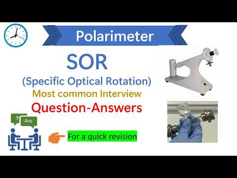 Interview questions and answer on polarimeter| Polarimeter interview questions| SOR principle