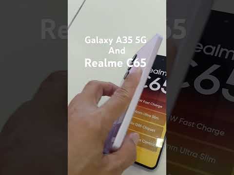 Galaxy A35 5G Samsung, Realme C65 #smartphone