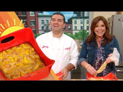 Rachael Ray Makes a Summer-y Peach Cobbler | The Rachael Ray Show