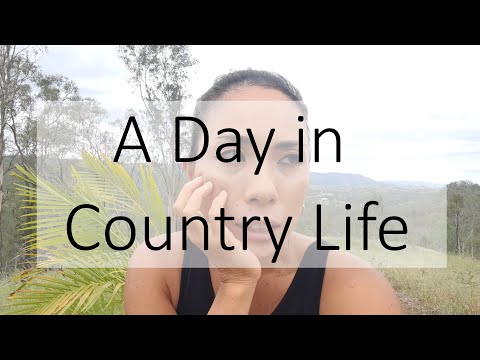 最近の悩み  A Day in Country Life