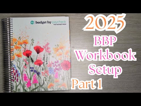 2025 BBP Workbook Set Up Part 1 | Savings Goals & Budget Categories | #savings #trending #budget