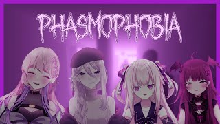 🦩 Phasmophobia w/ Stellaa, Iku Hoshifuri, Luto Araka【Vtuber Indonesia】