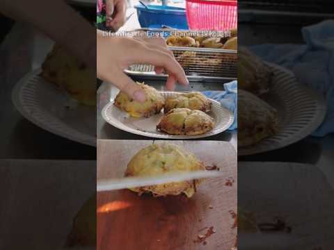 槟城新港咖啡店当地美食虾煎福建面云吞面午餐  Penang Sungai Ara Coffee Shop Lunch