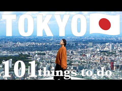 TOKYO🇯🇵 TOP 101 Things to do in Tokyo⭐️  Japan travel Guide