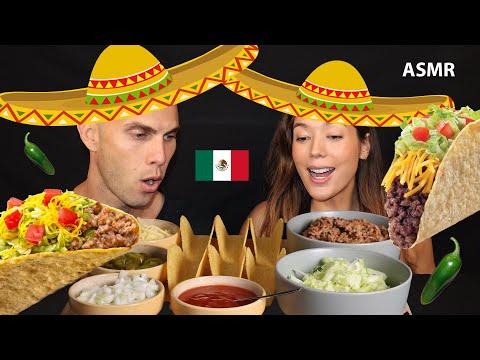 ASMR Spicy Beef Tacos Mukbang | ASMR Couple (no talking)