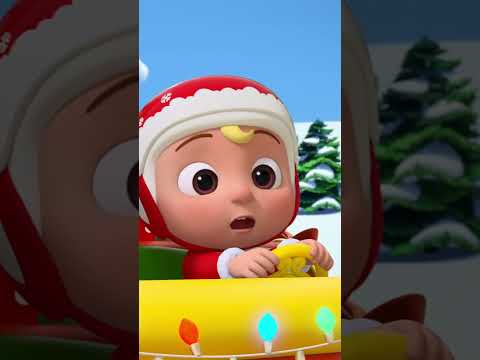 Bells on the Sleigh Go Ding Ding Ding 🔔 #cocomelon #christmas #animals #cartoon #music #shorts