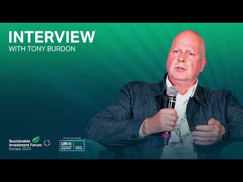 Interview with Tony Burdon, Make My Money Matter | Sustainable Investment Forum Europe 2023