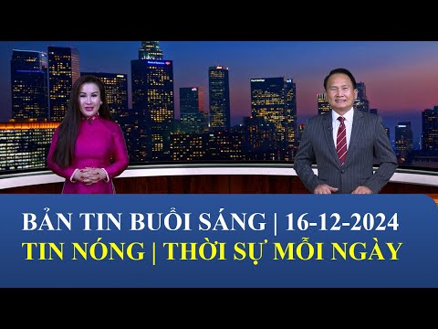 Thời Sự Buổi Sáng | 16/12/2024 | FULL🔴#saigontv #tintuc #thoisu