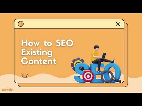 How to SEO Existing Content Using Narrato AI