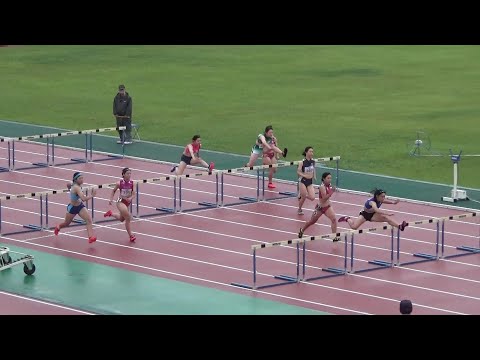 【2021青森県選手権】 女子100mH決勝