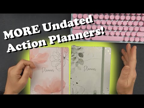 More Undated Action Planners!