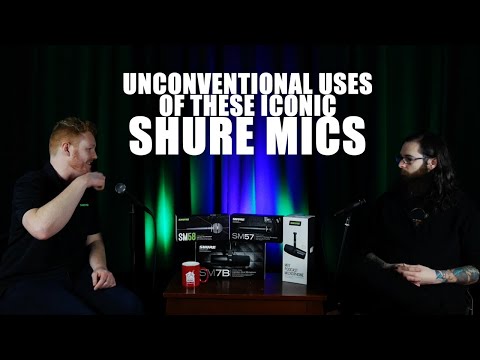 A Shure Conversation. What are unconventional uses of these mics? part 4/4