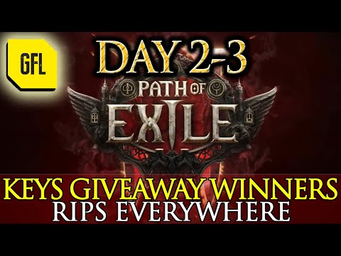 Path of Exile 2 Early Access Highlights Day #02-03 6 KEYS GIVEAWAY WINNERS ANNOUNCED, RIPS GALORE