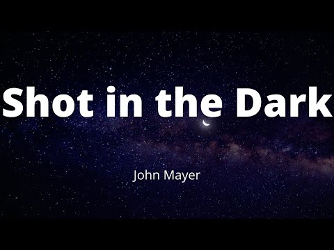 John Mayer - Shot in the Dark (Lyrics)