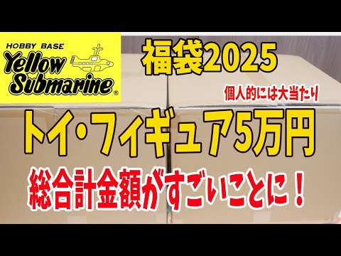 【福袋2025】今年もすごかった！イエサブ5万円トイ・フィギュア福箱！イエローサブマリン