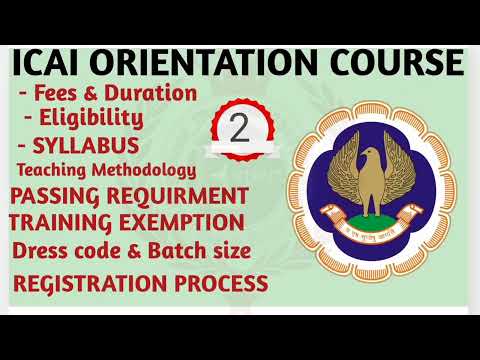 #icitss#itt#orientationCAOrientationCourseCAIOrientationprogramICAIICITSSICAIOrientationCourseonline