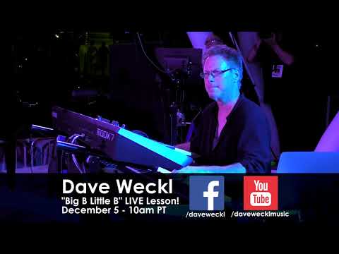 Join Dave Weckl for a LIVE Lesson on YouTube Dec. 5, 2020