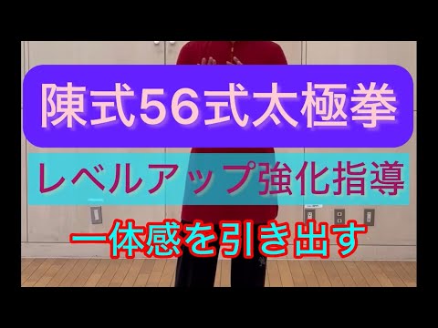 陳式太極拳56式をレベルアップ強化指導#張紹偉