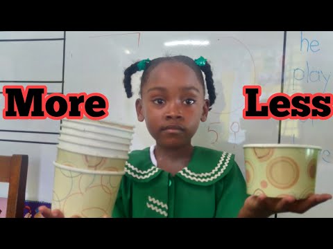 MORE and Less for Kindergarten