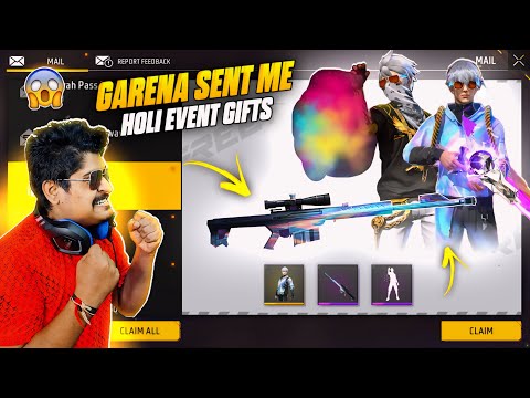 New Holi Special Bura Na Mano 😳 Emote &  De Rang Bundle With New Skin M82B | Gyan Gaming