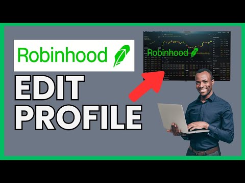 How to Edit Profile in Robinhood 2024?