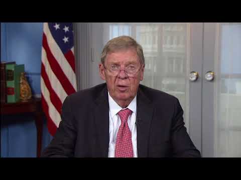 Senator Isakson's 2018 Memorial Day Video Statement