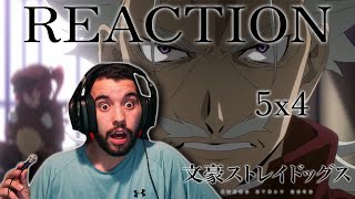 An Unexpected Outcome!! Bungo Stray Dogs 5x4 REACTION!! "Hero War, Gang War"