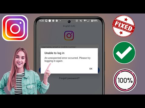 How To Fix Unable To Login Instagram Problem - 2025 || Instagram Login Error