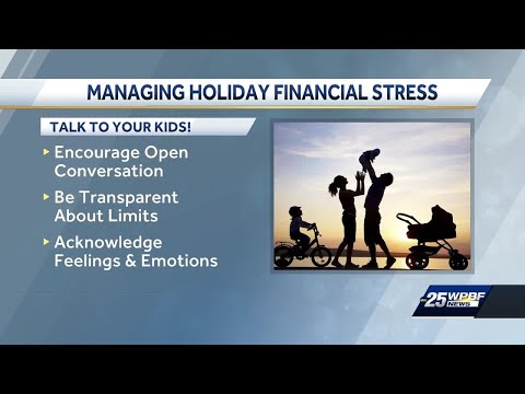 Managing holiday financial stress