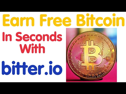 Earn Free Bitcoin Every Second Without Investment With Bitter.io