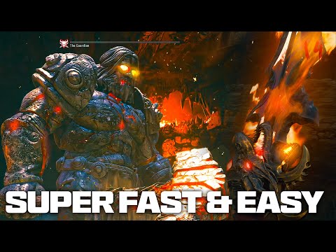 HOW To Beat Citadelle Des Morts Easter Egg BOSS INSTANTLY! (Fast & Easy Guardian Boss Fight Guide)