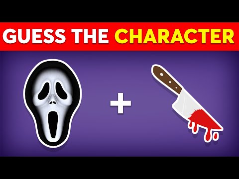 Guess The SCARY MOVIE Character by Emoji 😱🔪 Monkey Quiz